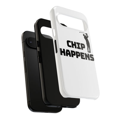 Golf Phone Case - 'Chip Happens' Tough Cases for Golf Lovers