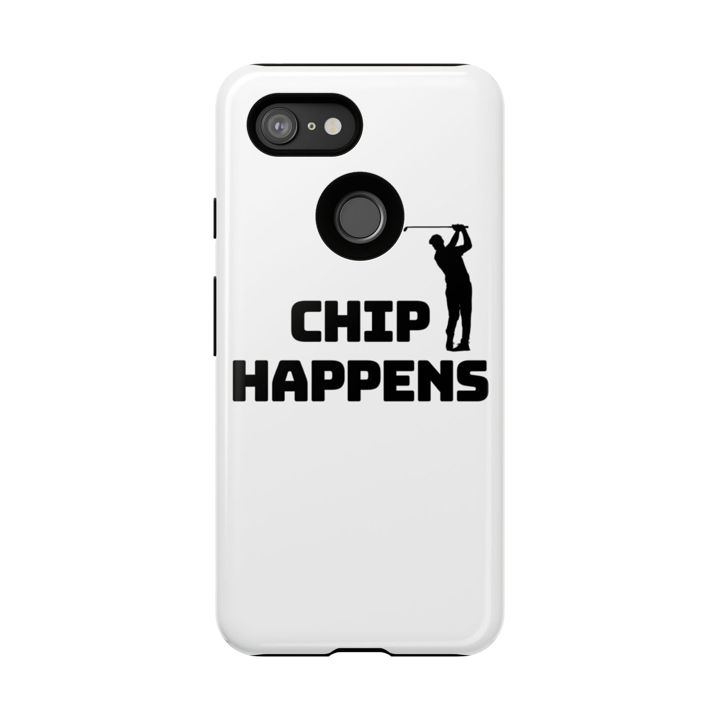 Golf Phone Case - 'Chip Happens' Tough Cases for Golf Lovers