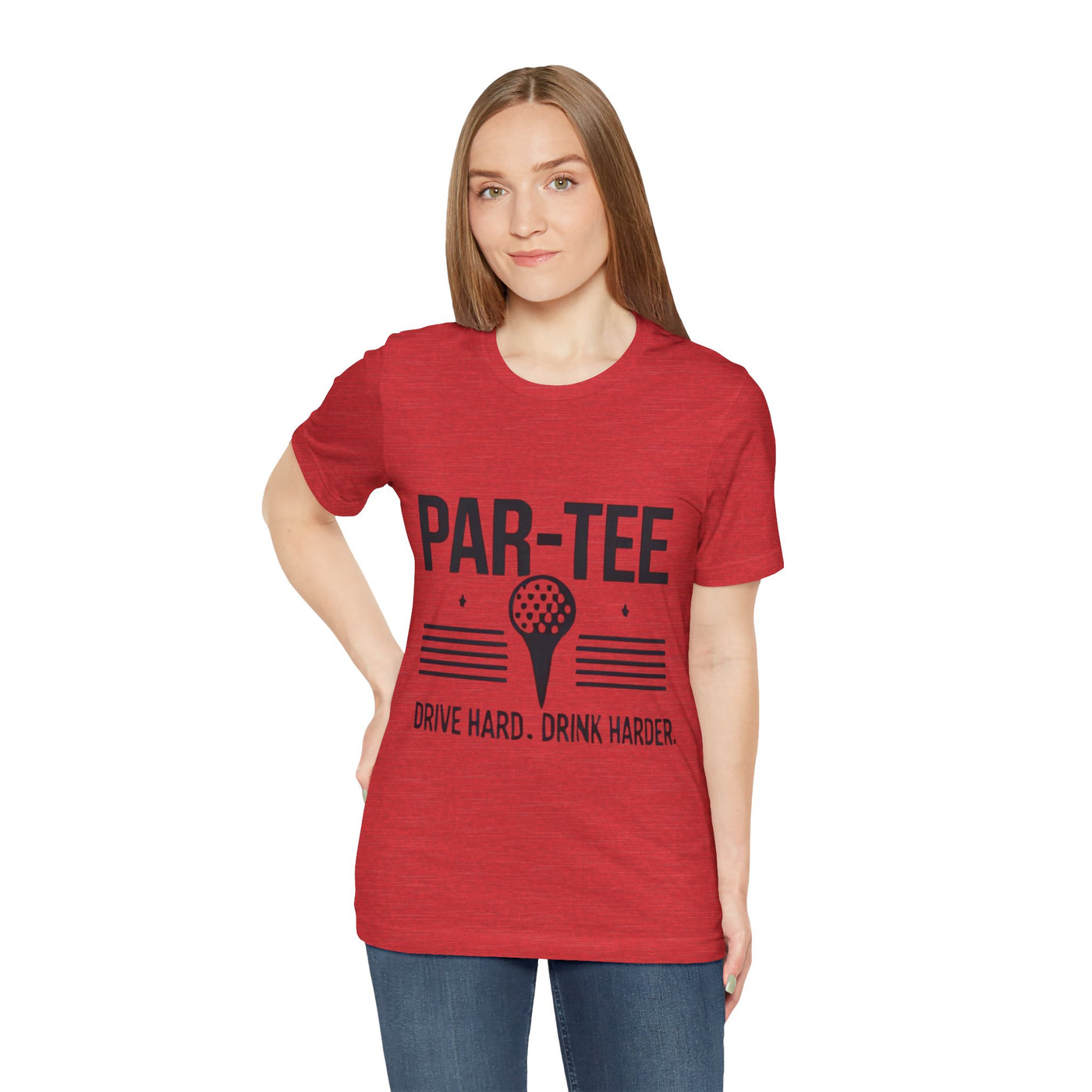 Golf Lovers Unisex Short Sleeve Tee - 'Par-Tee' Design - Perfect Gift for Golf Enthusiasts