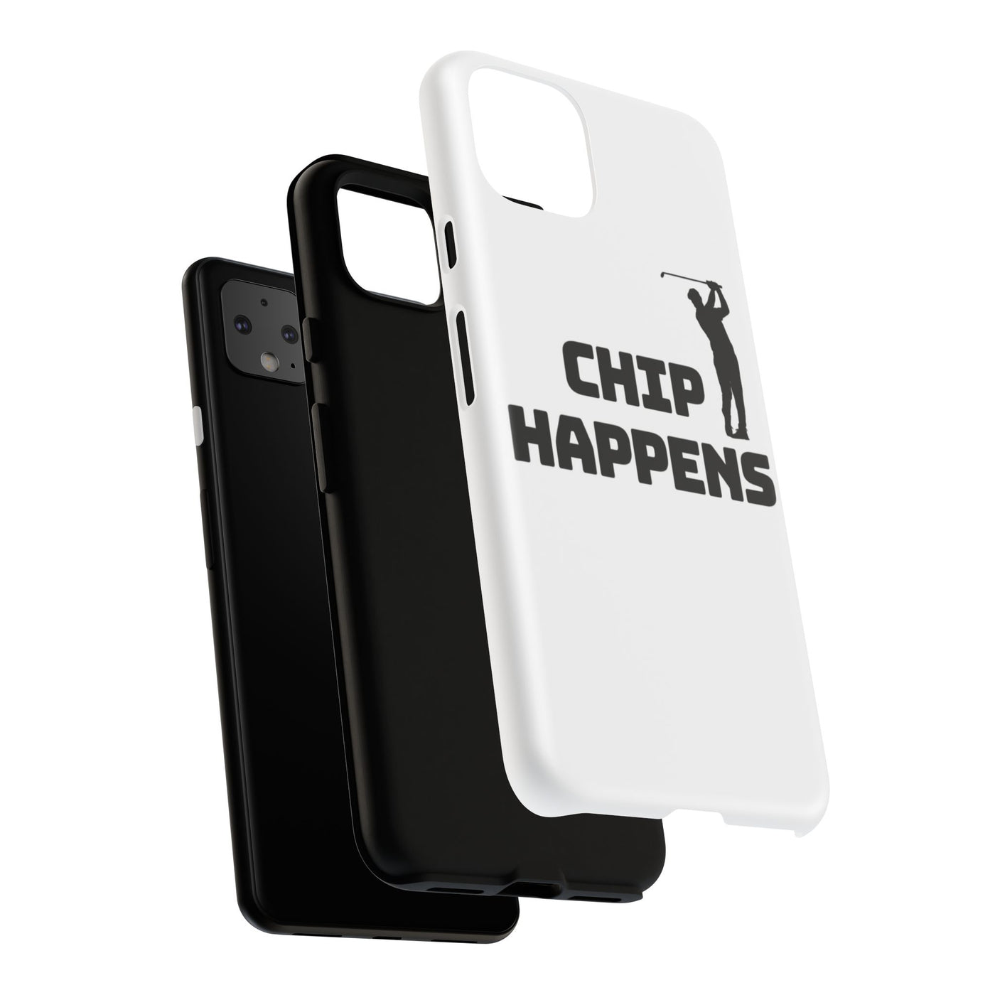 Golf Phone Case - 'Chip Happens' Tough Cases for Golf Lovers