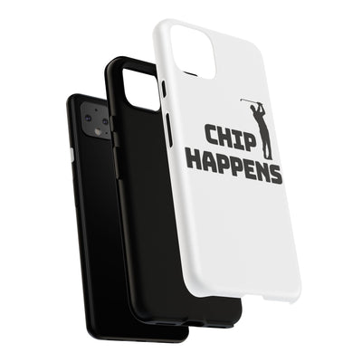 Golf Phone Case - 'Chip Happens' Tough Cases for Golf Lovers