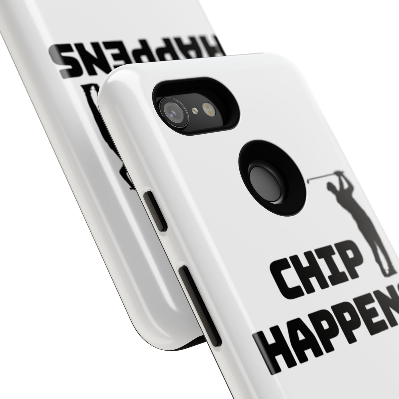 Golf Phone Case - 'Chip Happens' Tough Cases for Golf Lovers