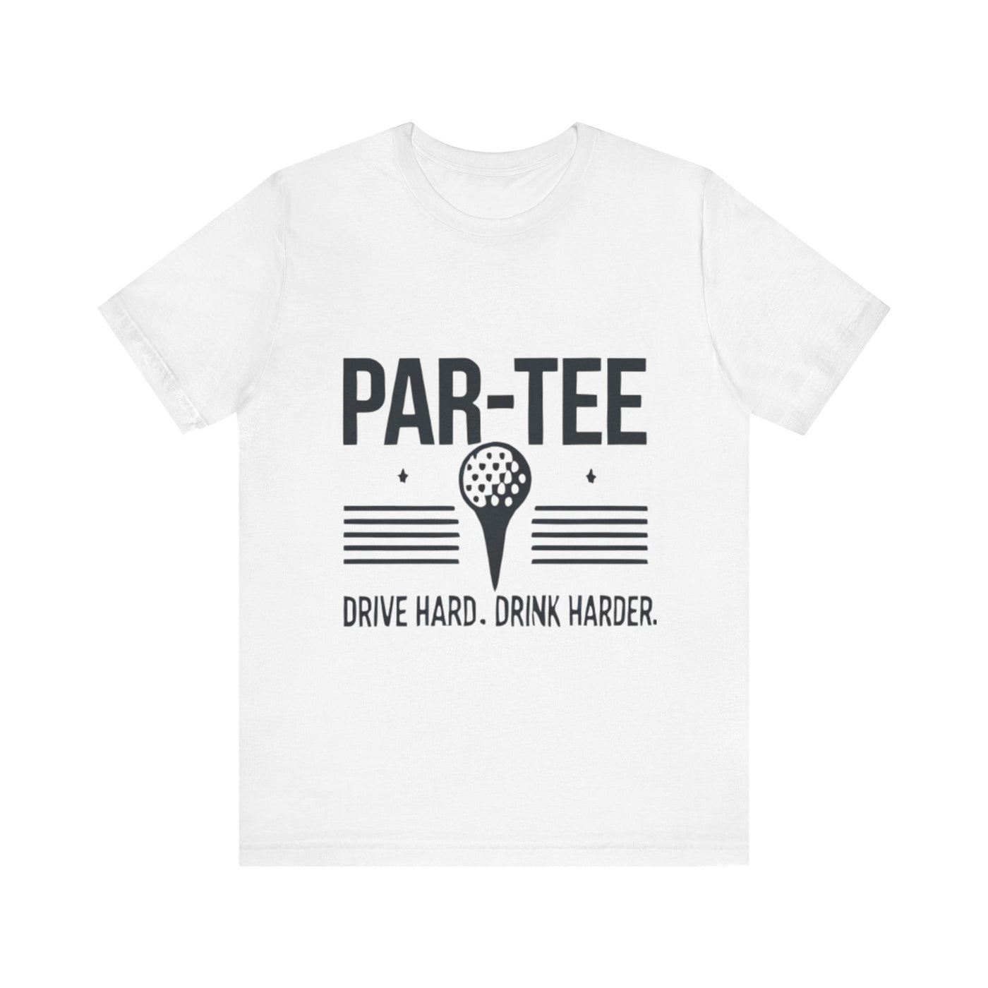Golf Lovers Unisex Short Sleeve Tee - 'Par-Tee' Design - Perfect Gift for Golf Enthusiasts
