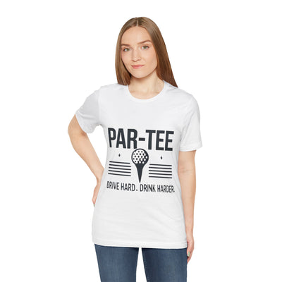 Golf Lovers Unisex Short Sleeve Tee - 'Par-Tee' Design - Perfect Gift for Golf Enthusiasts