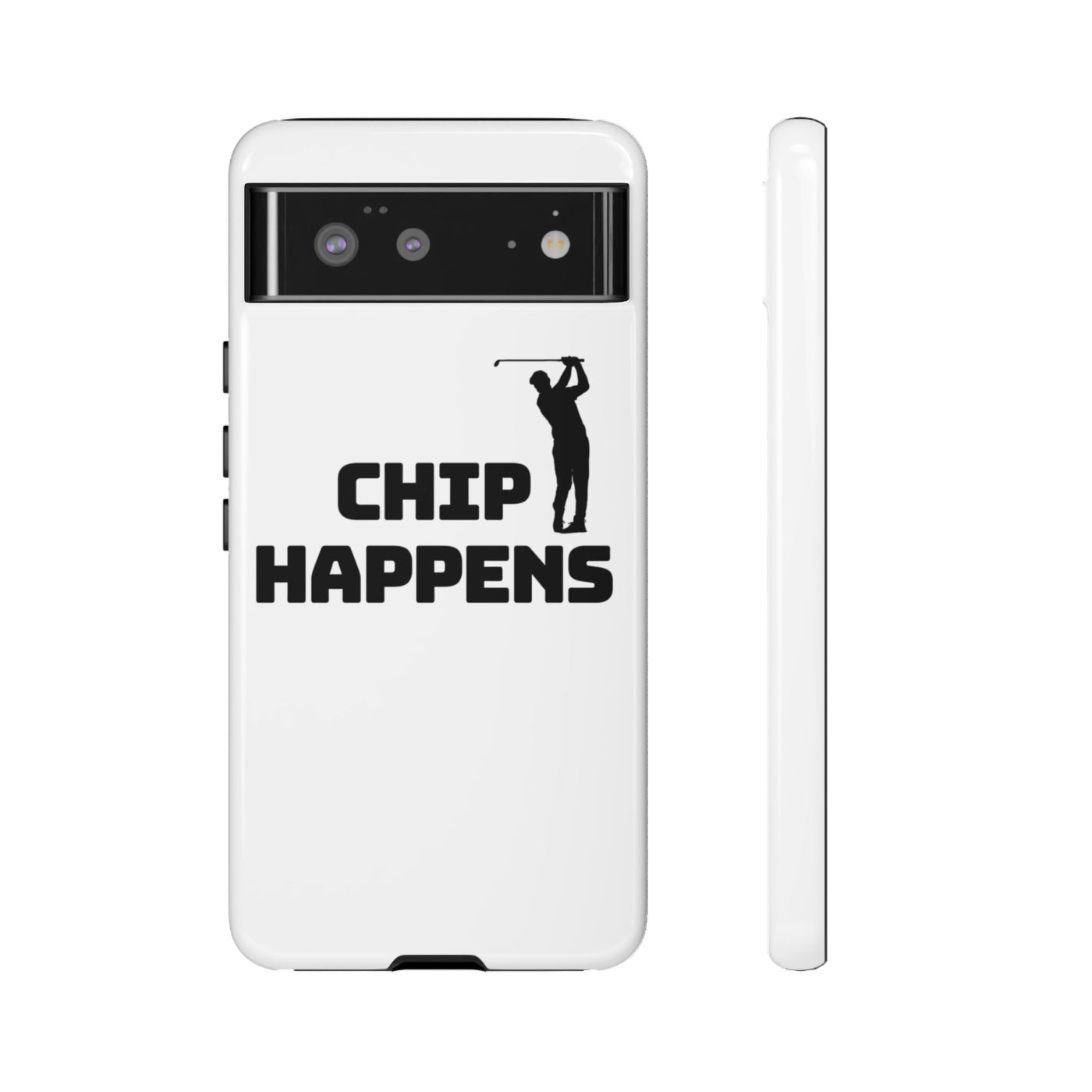 Golf Phone Case - 'Chip Happens' Tough Cases for Golf Lovers