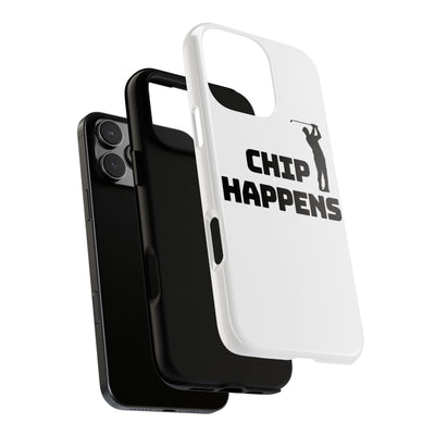 Golf Phone Case - 'Chip Happens' Tough Cases for Golf Lovers
