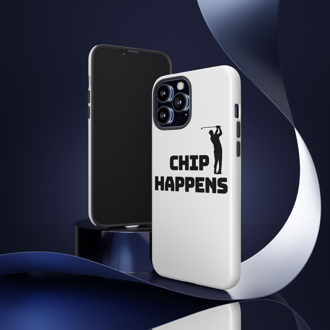 Golf Phone Case - 'Chip Happens' Tough Cases for Golf Lovers