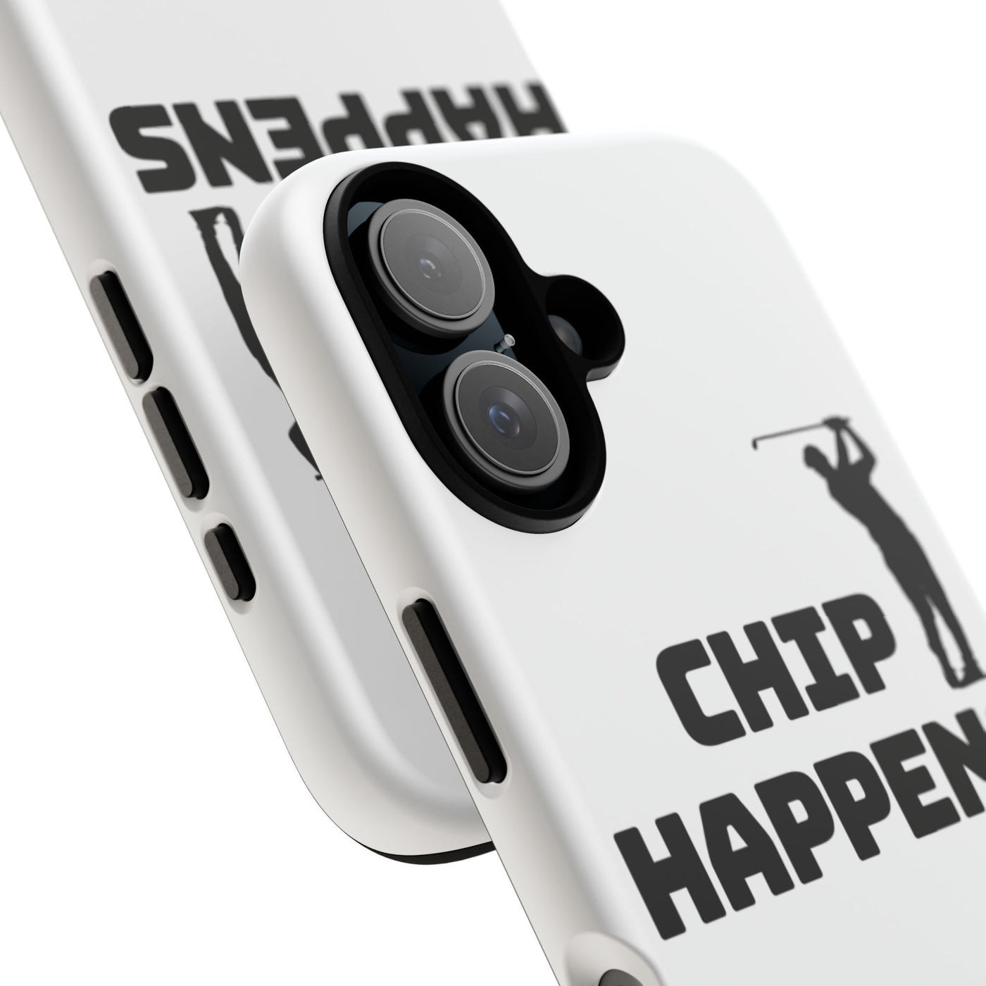 Golf Phone Case - 'Chip Happens' Tough Cases for Golf Lovers