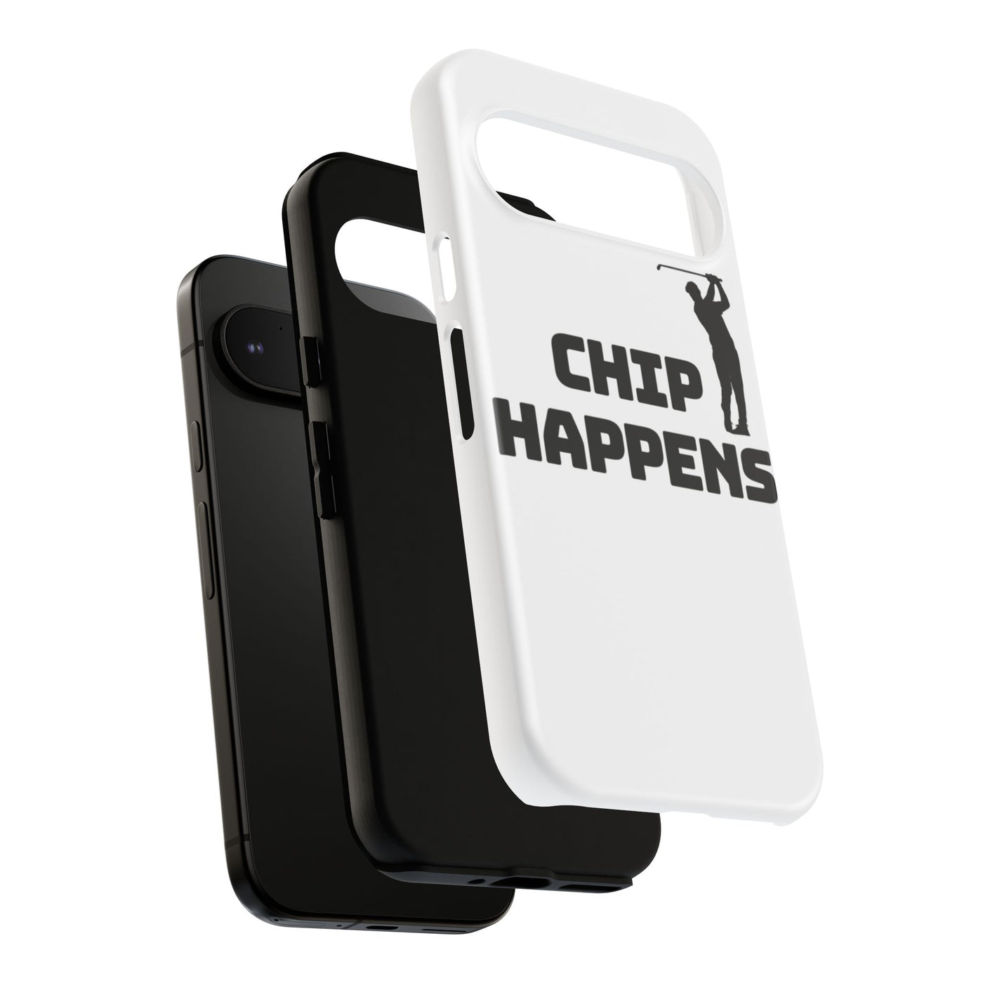 Golf Phone Case - 'Chip Happens' Tough Cases for Golf Lovers