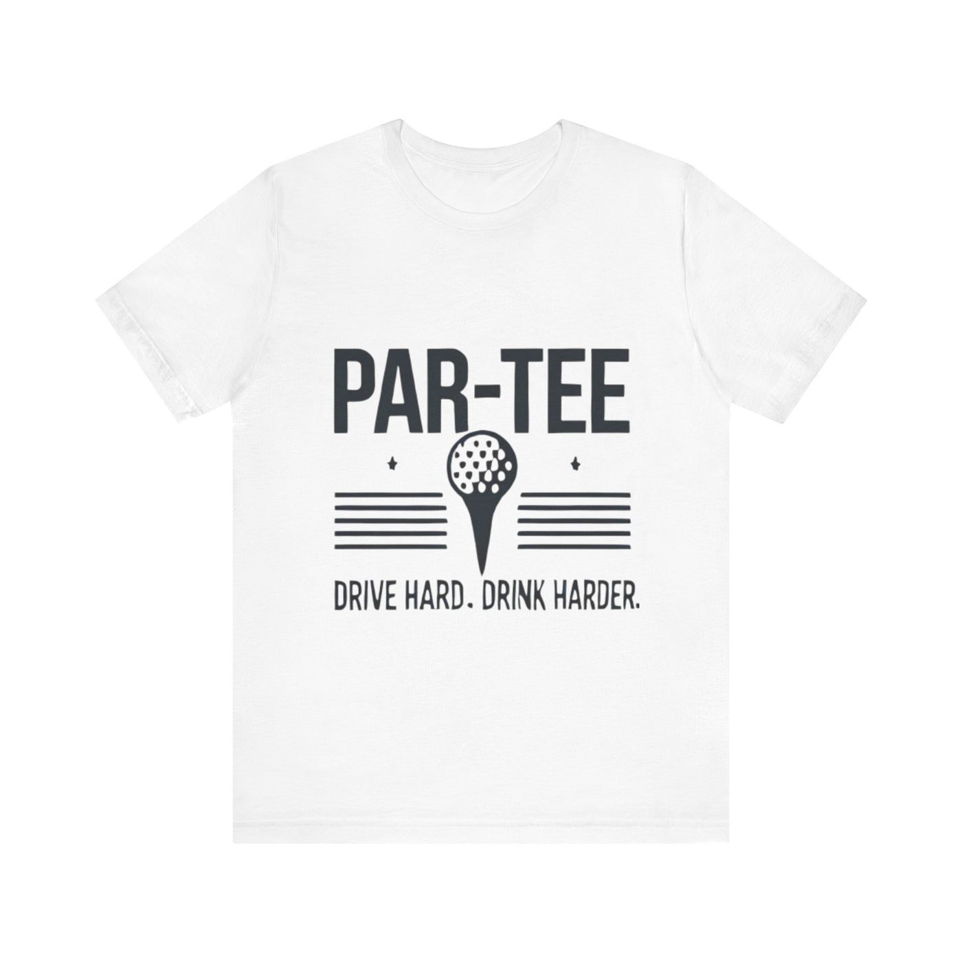 Golf Lovers Unisex Short Sleeve Tee - 'Par-Tee' Design - Perfect Gift for Golf Enthusiasts