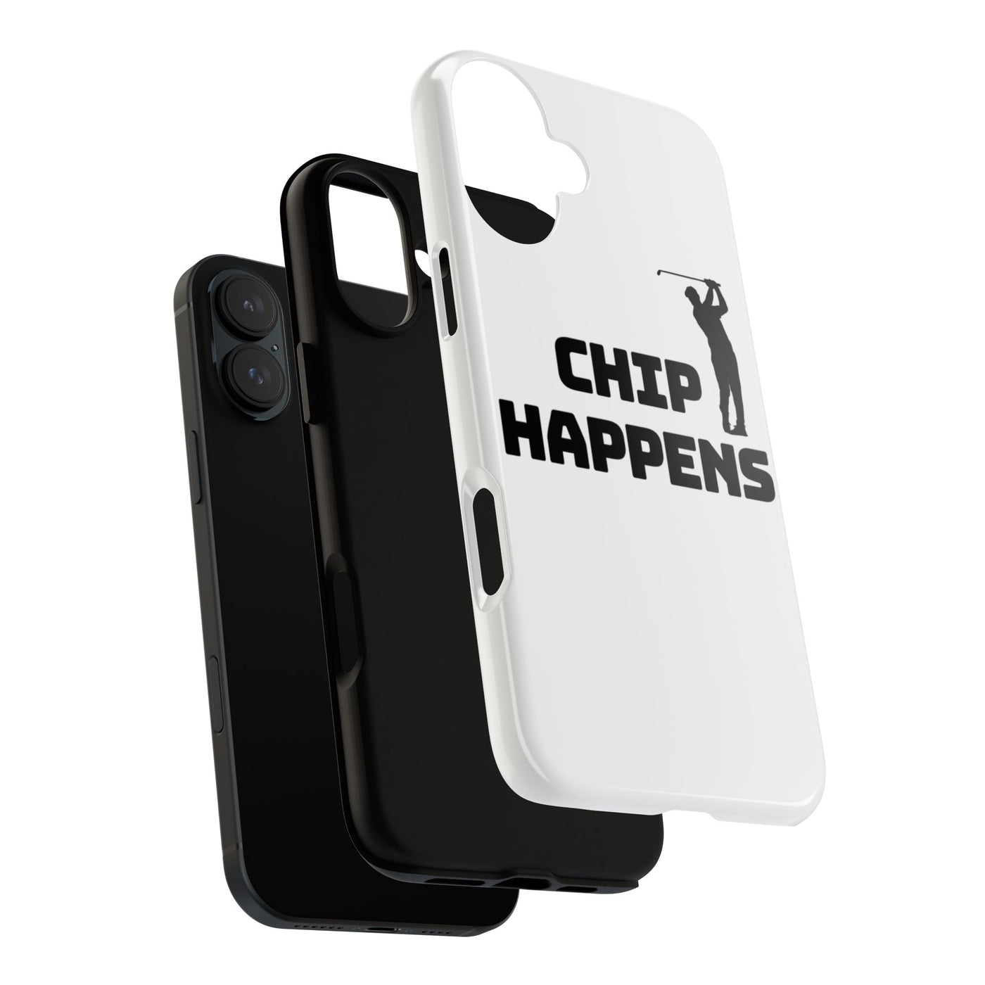 Golf Phone Case - 'Chip Happens' Tough Cases for Golf Lovers
