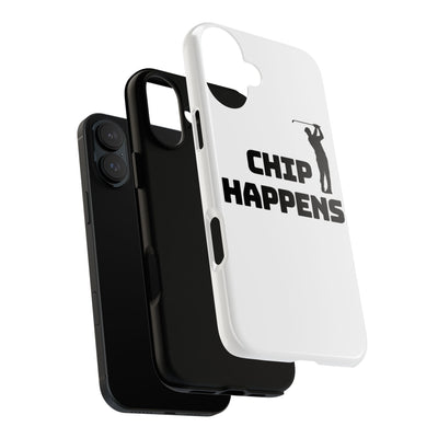 Golf Phone Case - 'Chip Happens' Tough Cases for Golf Lovers