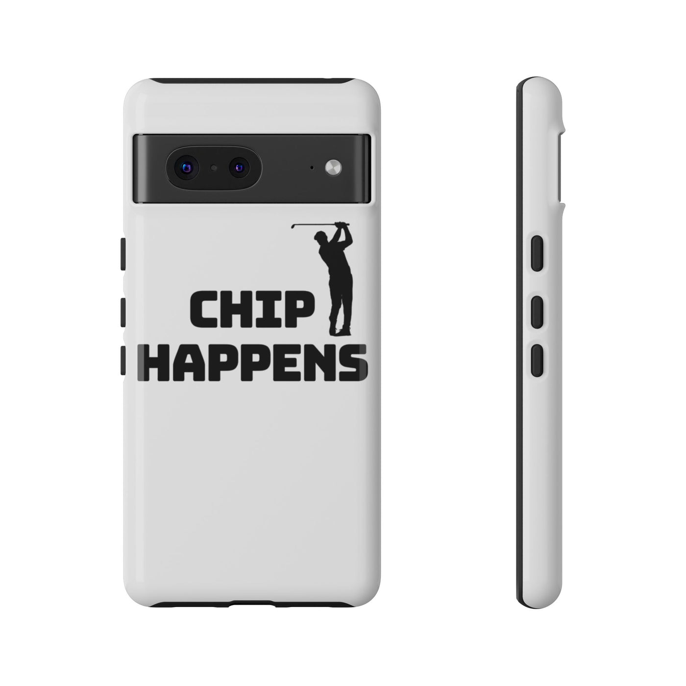 Golf Phone Case - 'Chip Happens' Tough Cases for Golf Lovers