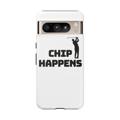 Golf Phone Case - 'Chip Happens' Tough Cases for Golf Lovers