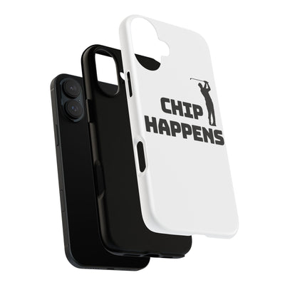 Golf Phone Case - 'Chip Happens' Tough Cases for Golf Lovers