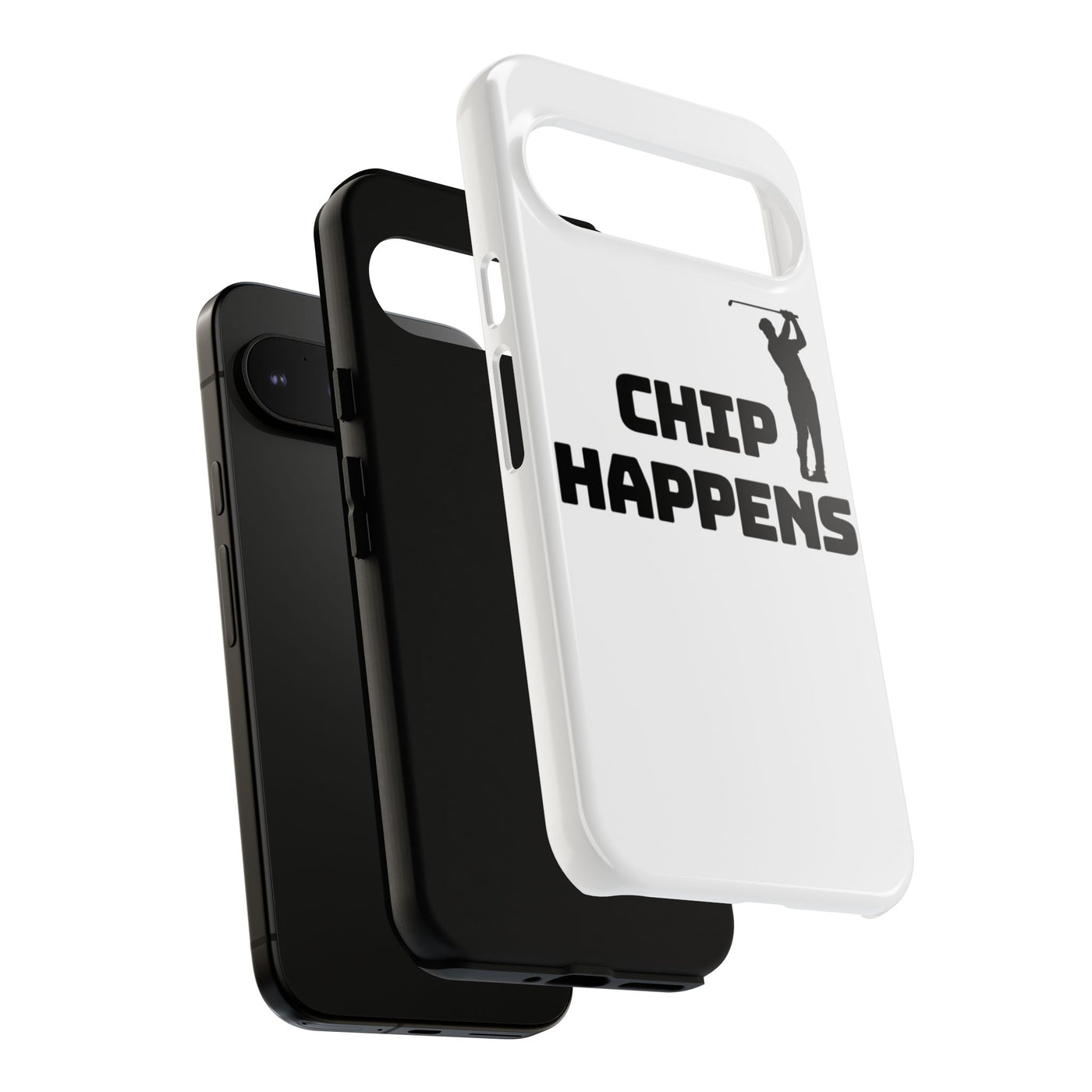 Golf Phone Case - 'Chip Happens' Tough Cases for Golf Lovers