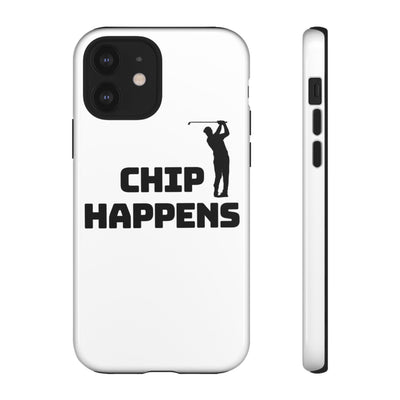 Golf Phone Case - 'Chip Happens' Tough Cases for Golf Lovers