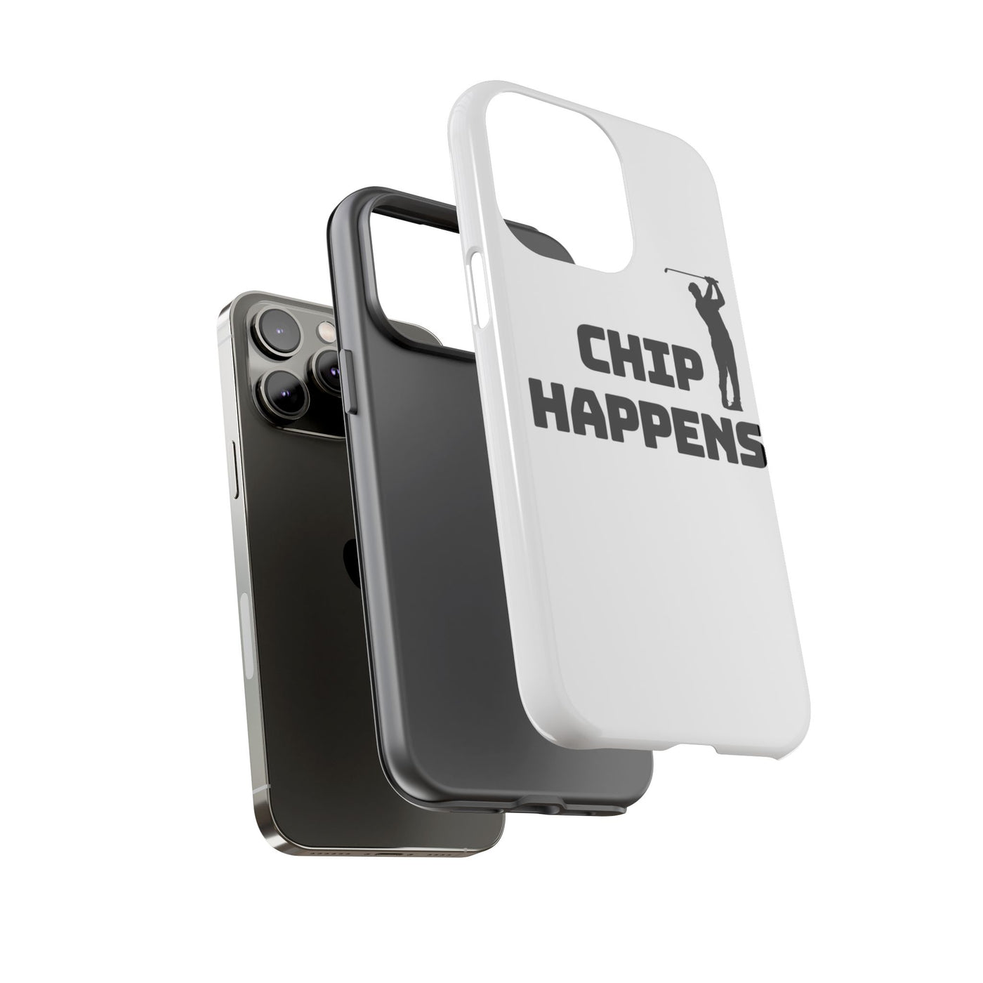 Golf Phone Case - 'Chip Happens' Tough Cases for Golf Lovers