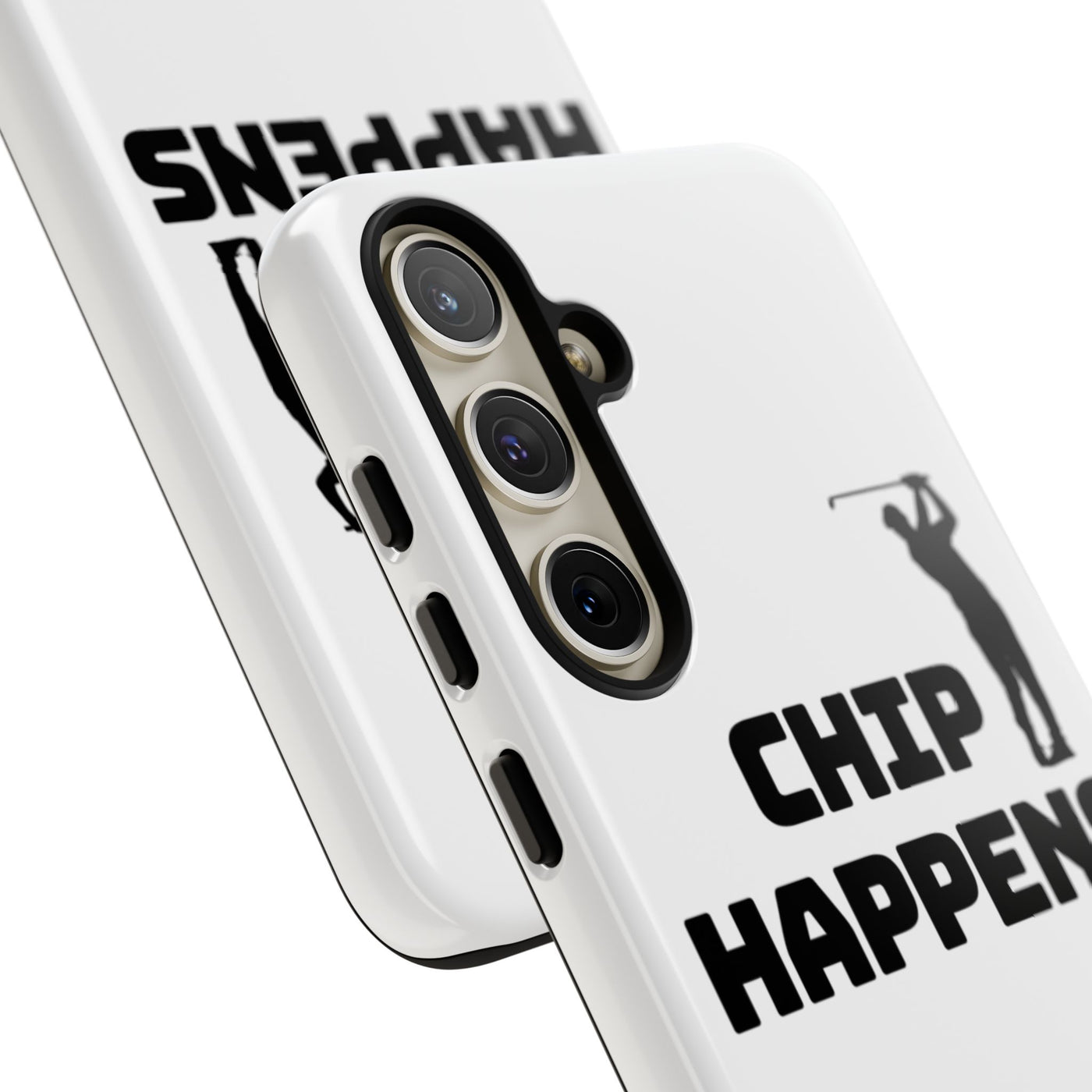 Golf Phone Case - 'Chip Happens' Tough Cases for Golf Lovers