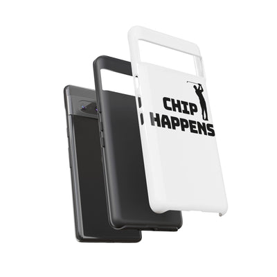 Golf Phone Case - 'Chip Happens' Tough Cases for Golf Lovers