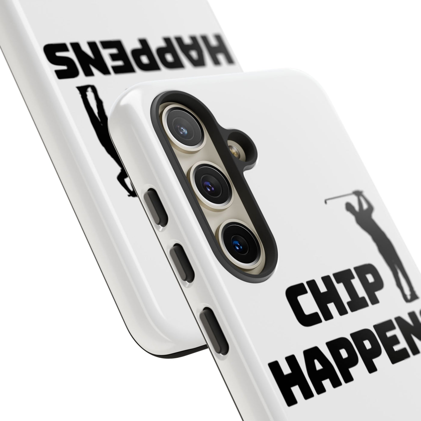 Golf Phone Case - 'Chip Happens' Tough Cases for Golf Lovers