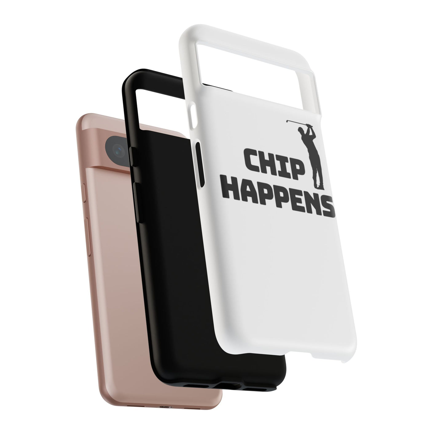 Golf Phone Case - 'Chip Happens' Tough Cases for Golf Lovers