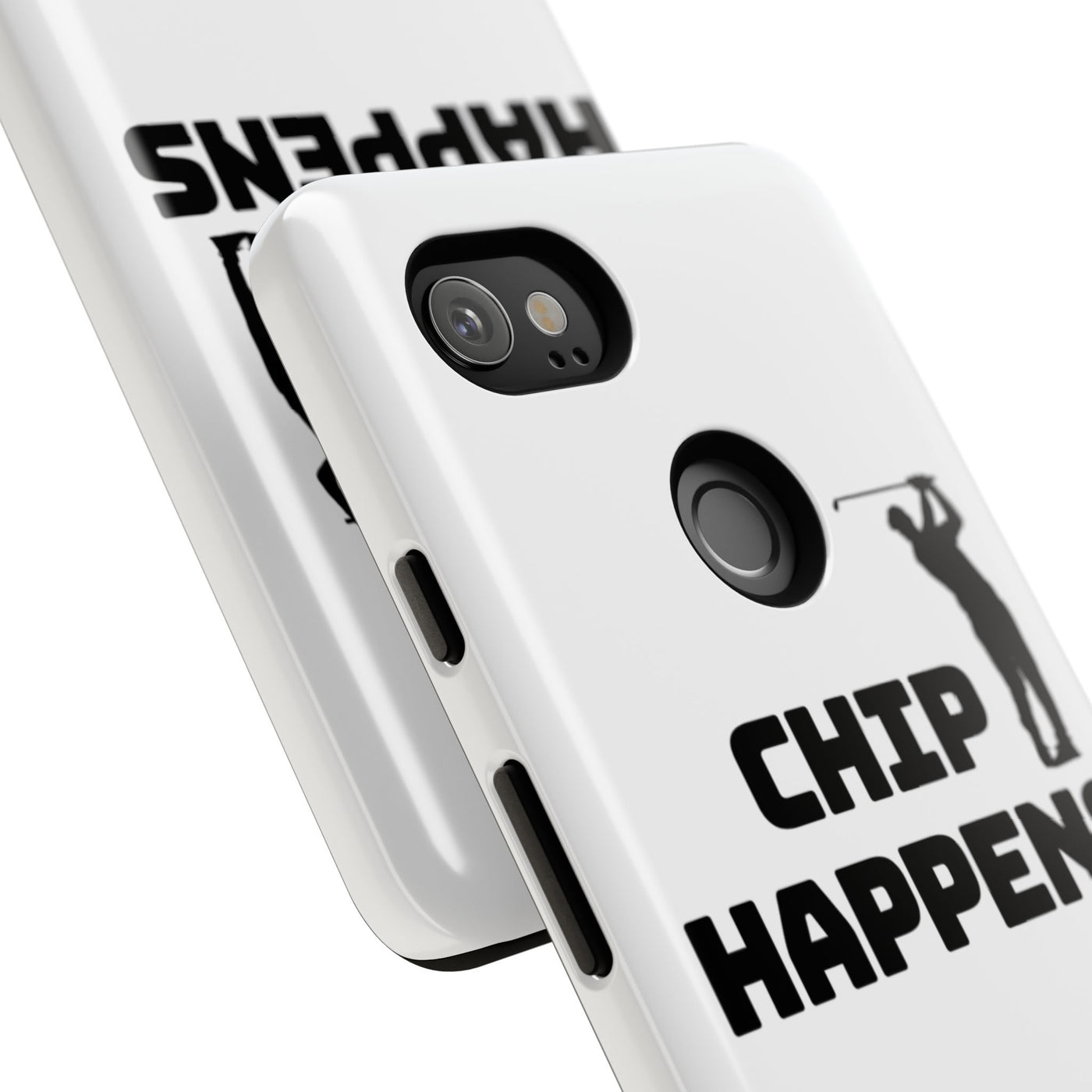 Golf Phone Case - 'Chip Happens' Tough Cases for Golf Lovers