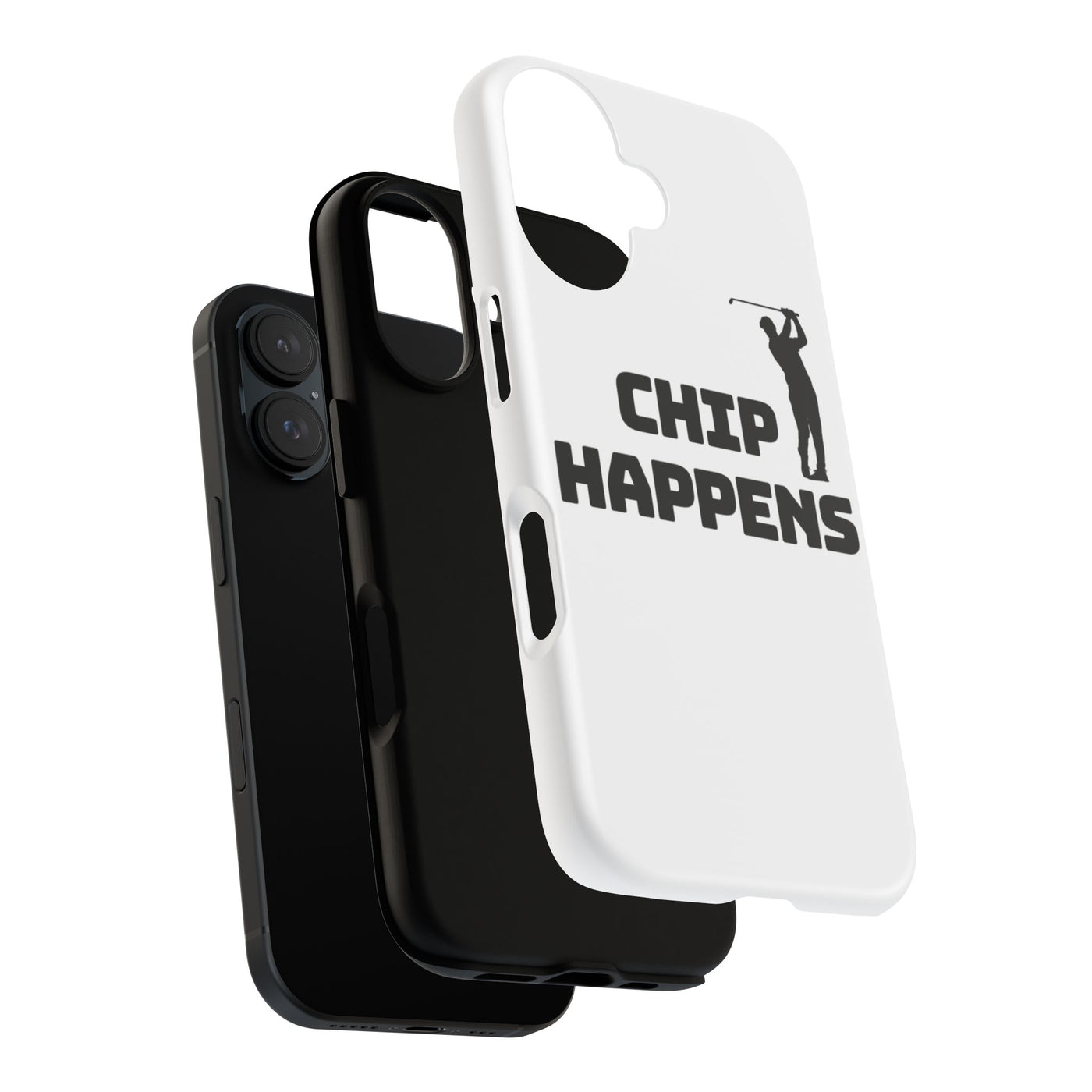 Golf Phone Case - 'Chip Happens' Tough Cases for Golf Lovers