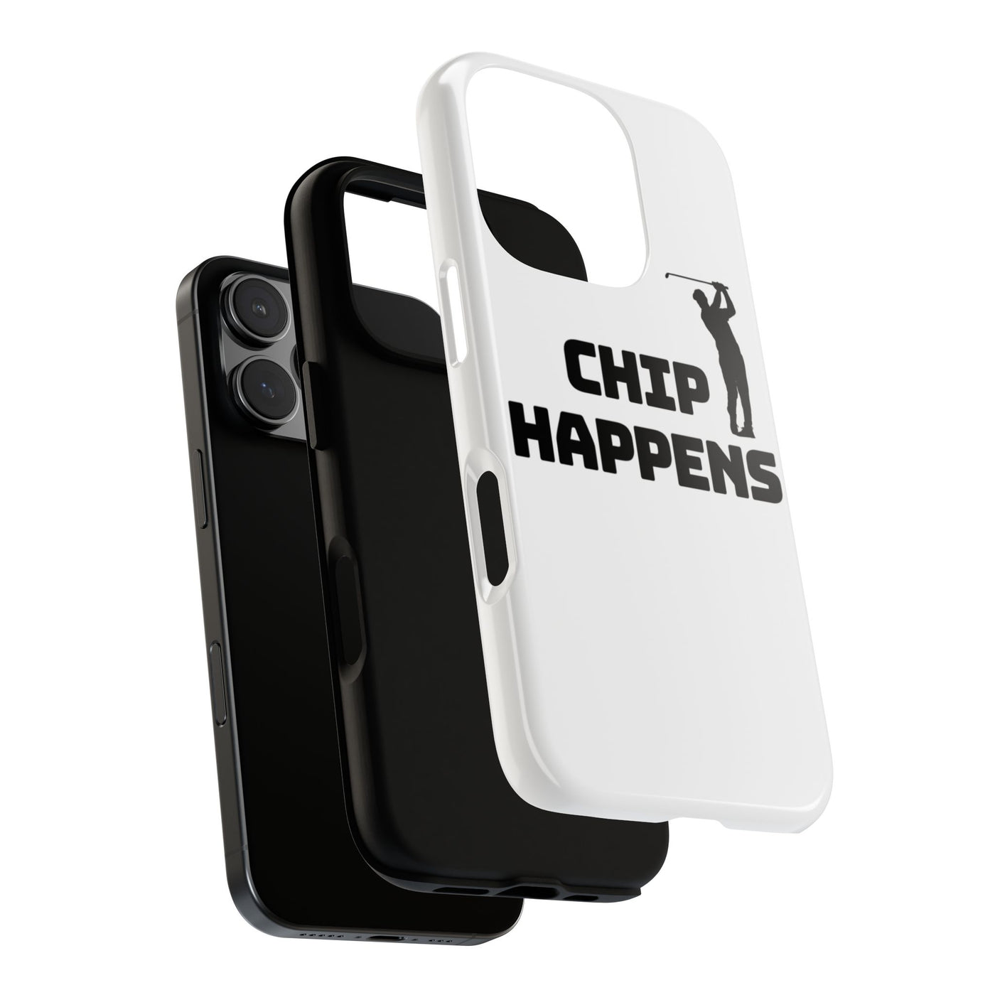 Golf Phone Case - 'Chip Happens' Tough Cases for Golf Lovers
