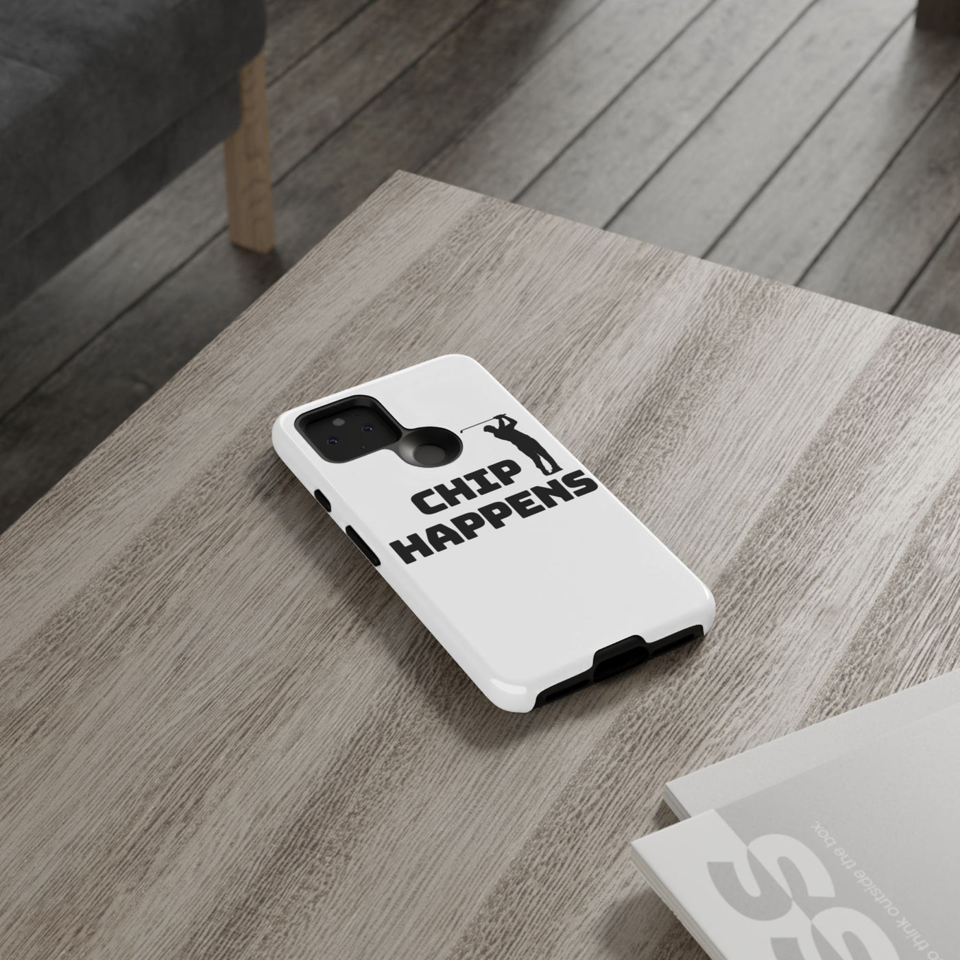 Golf Phone Case - 'Chip Happens' Tough Cases for Golf Lovers