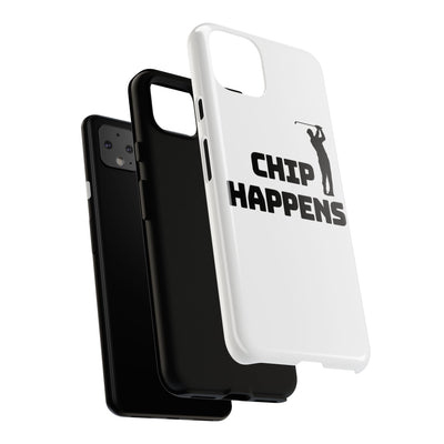 Golf Phone Case - 'Chip Happens' Tough Cases for Golf Lovers