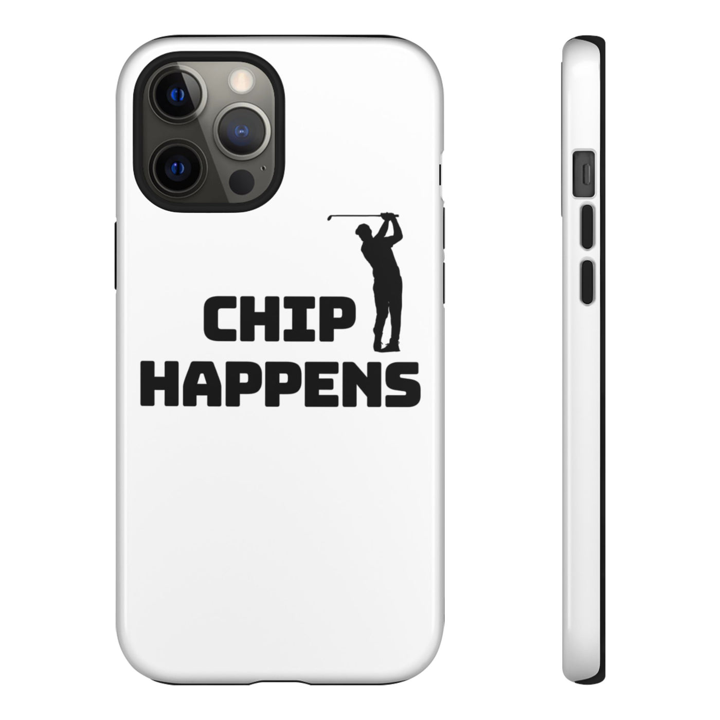 Golf Phone Case - 'Chip Happens' Tough Cases for Golf Lovers