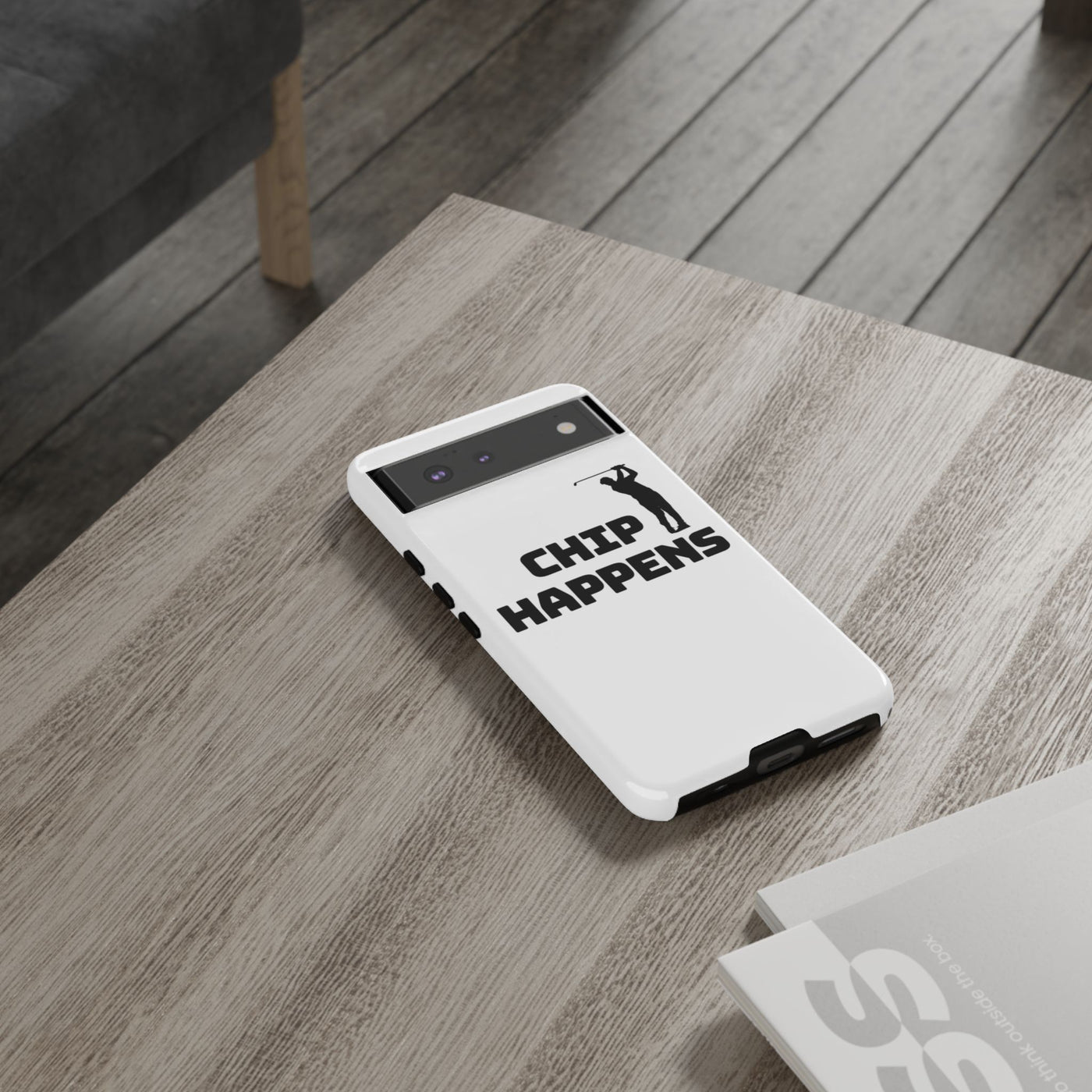 Golf Phone Case - 'Chip Happens' Tough Cases for Golf Lovers