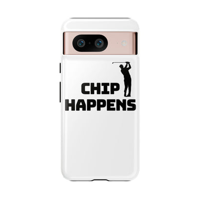 Golf Phone Case - 'Chip Happens' Tough Cases for Golf Lovers