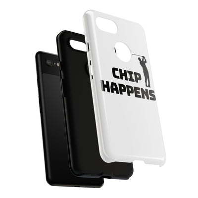 Golf Phone Case - 'Chip Happens' Tough Cases for Golf Lovers