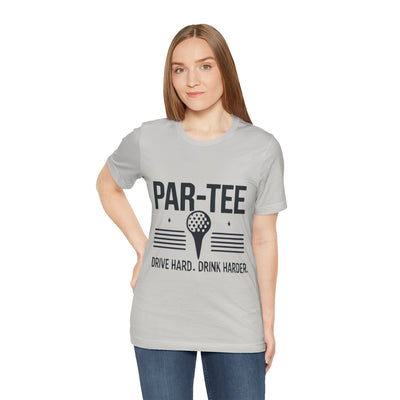 Golf Lovers Unisex Short Sleeve Tee - 'Par-Tee' Design - Perfect Gift for Golf Enthusiasts