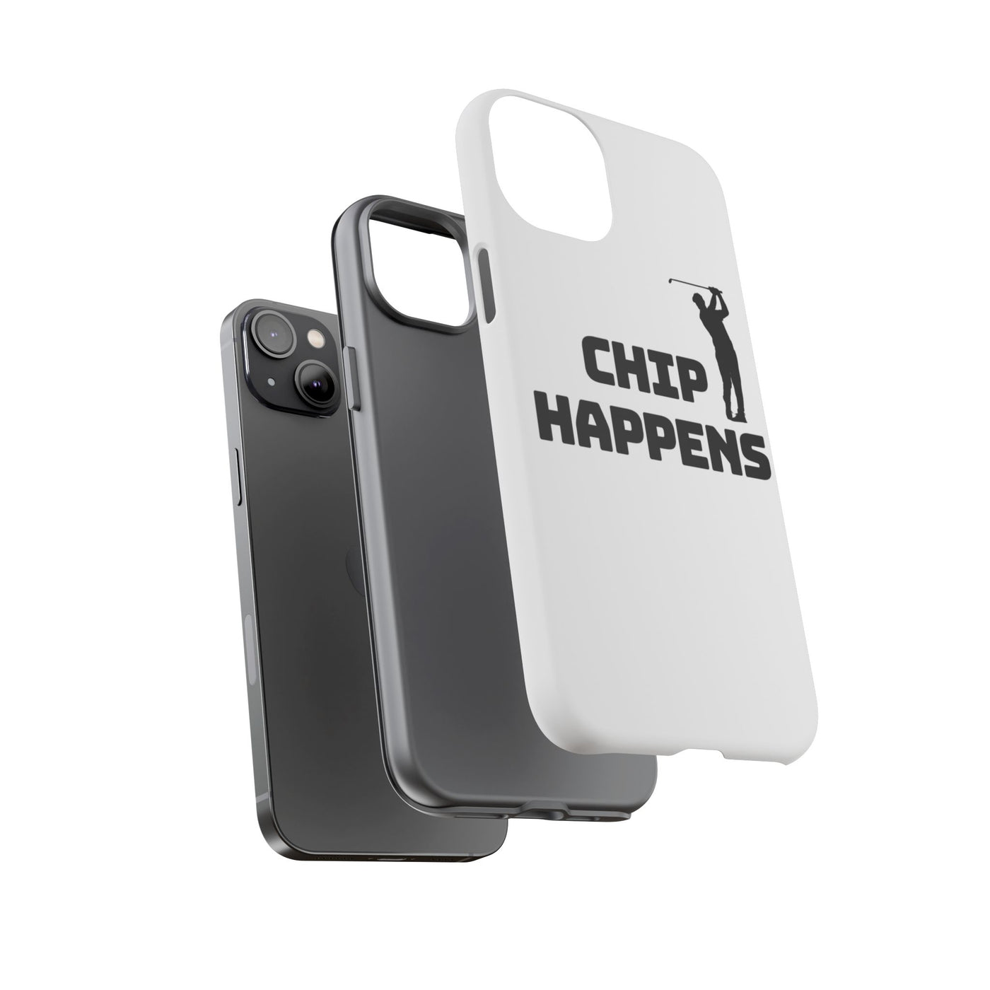 Golf Phone Case - 'Chip Happens' Tough Cases for Golf Lovers