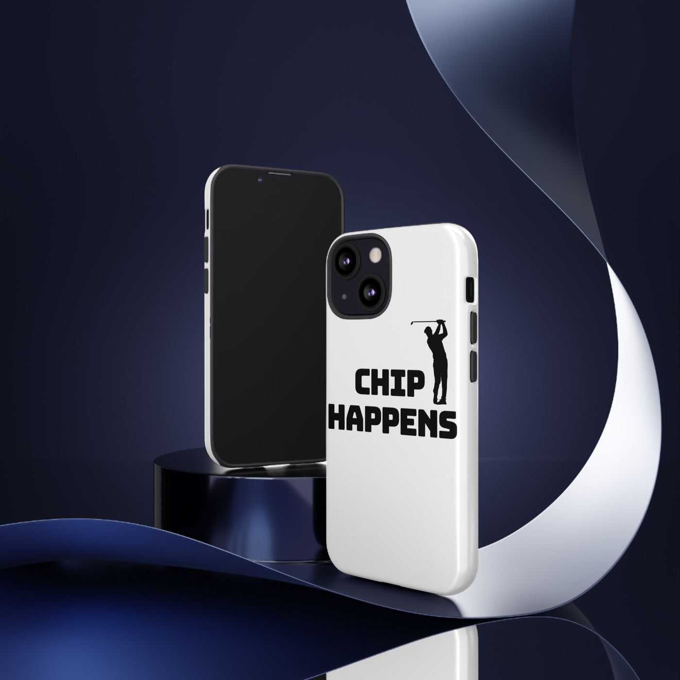 Golf Phone Case - 'Chip Happens' Tough Cases for Golf Lovers