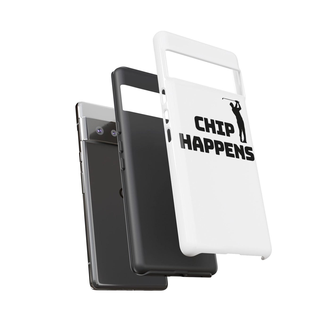 Golf Phone Case - 'Chip Happens' Tough Cases for Golf Lovers