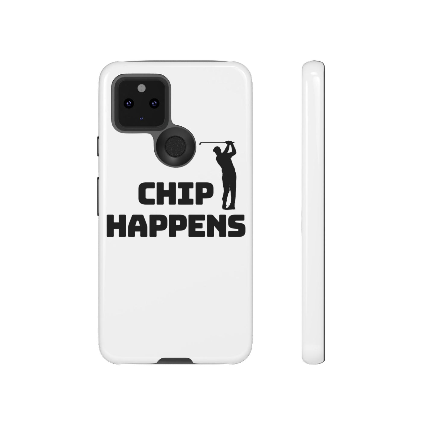 Golf Phone Case - 'Chip Happens' Tough Cases for Golf Lovers
