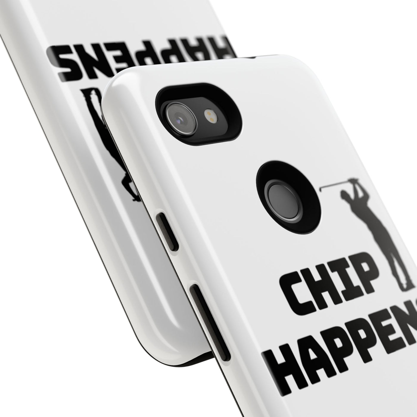 Golf Phone Case - 'Chip Happens' Tough Cases for Golf Lovers