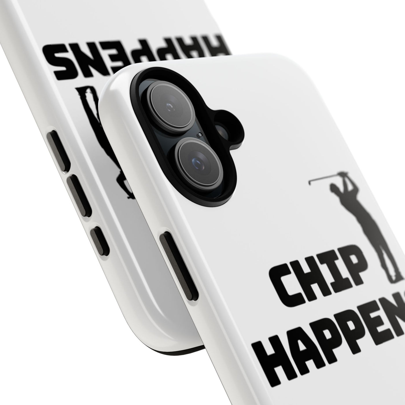Golf Phone Case - 'Chip Happens' Tough Cases for Golf Lovers
