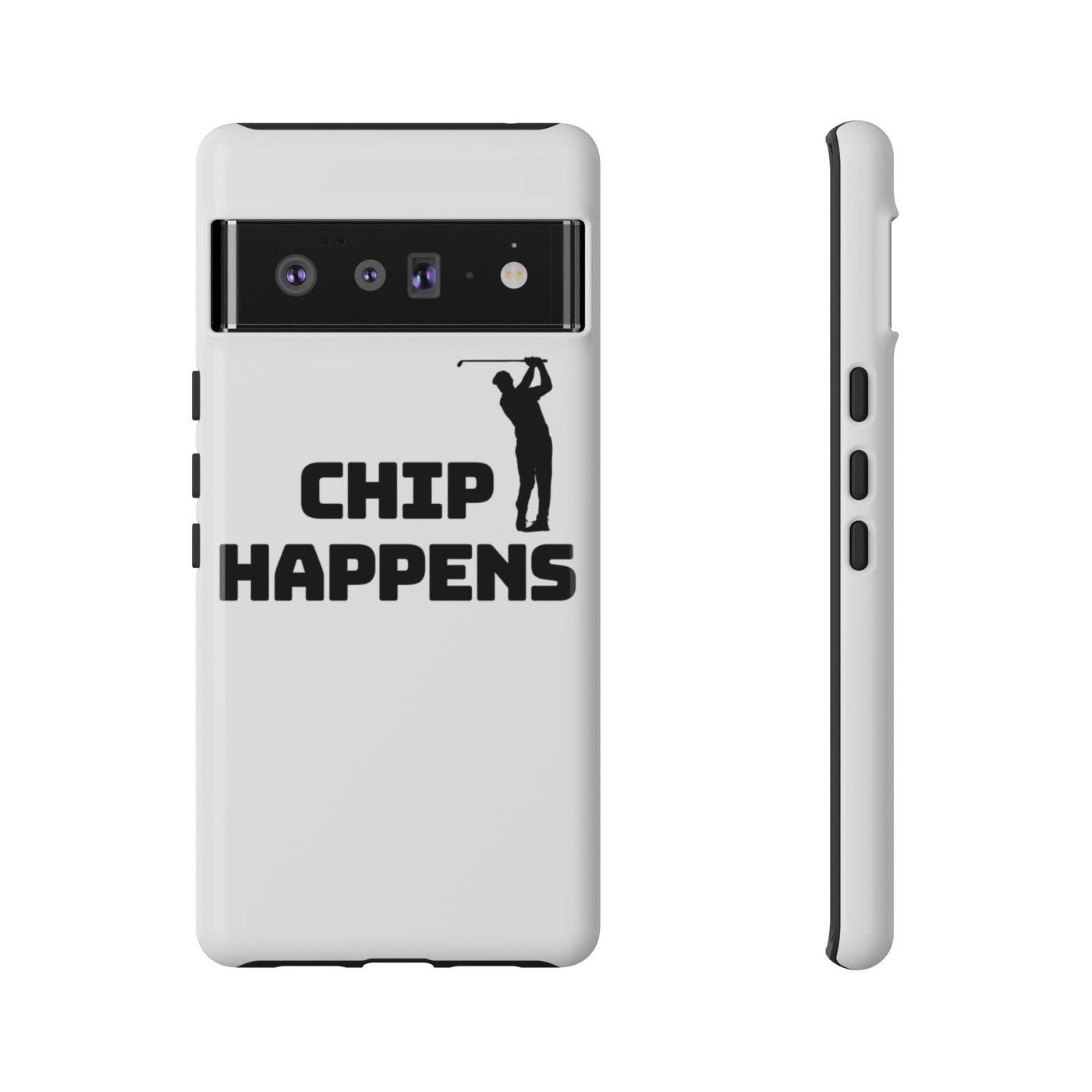 Golf Phone Case - 'Chip Happens' Tough Cases for Golf Lovers