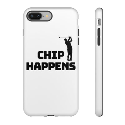 Golf Phone Case - 'Chip Happens' Tough Cases for Golf Lovers