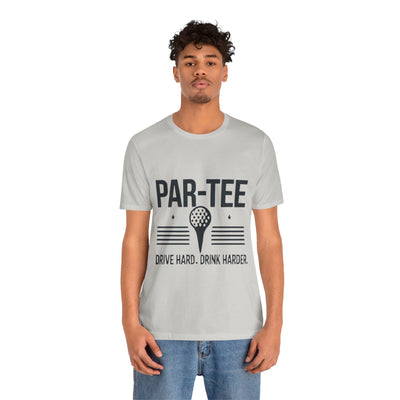 Golf Lovers Unisex Short Sleeve Tee - 'Par-Tee' Design - Perfect Gift for Golf Enthusiasts