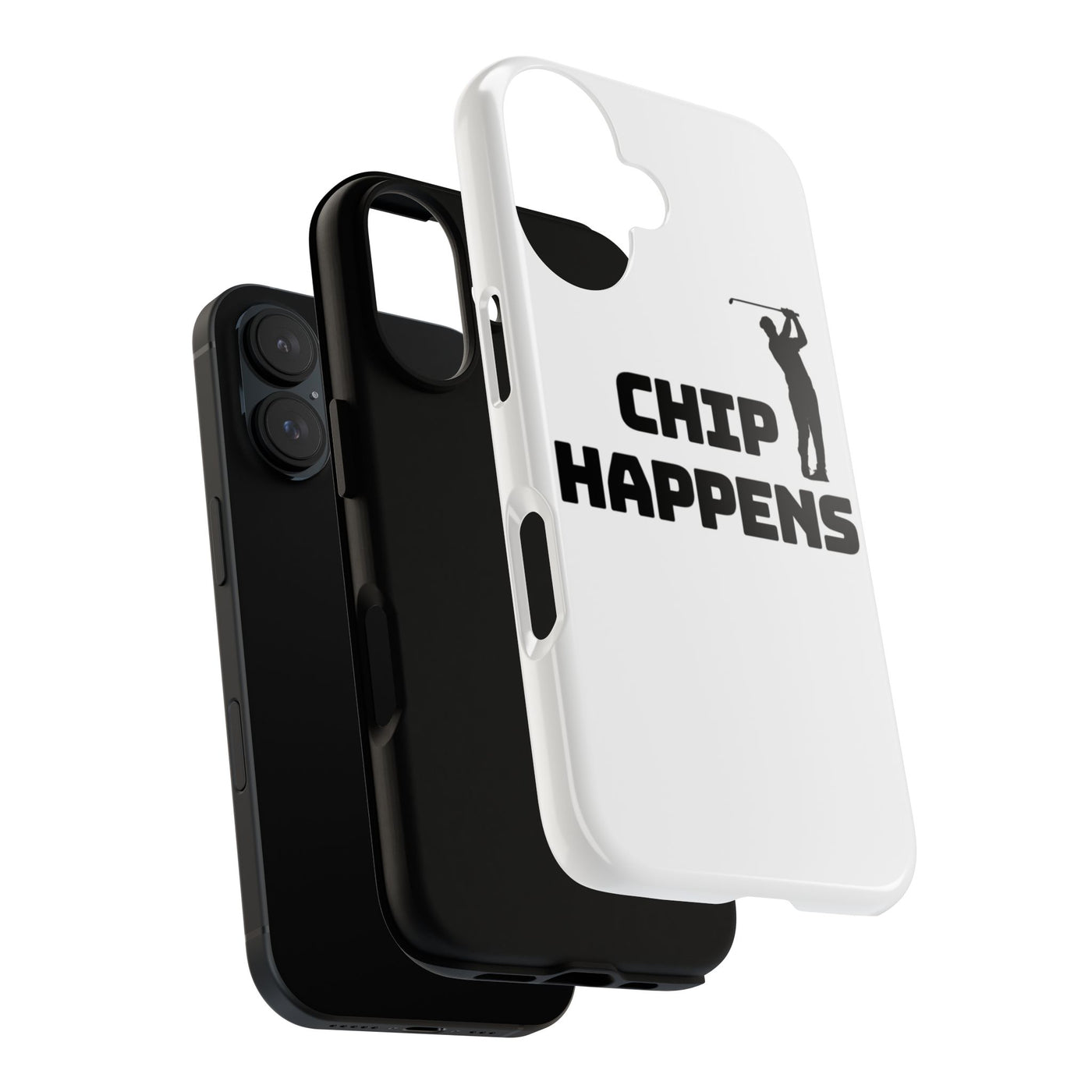 Golf Phone Case - 'Chip Happens' Tough Cases for Golf Lovers