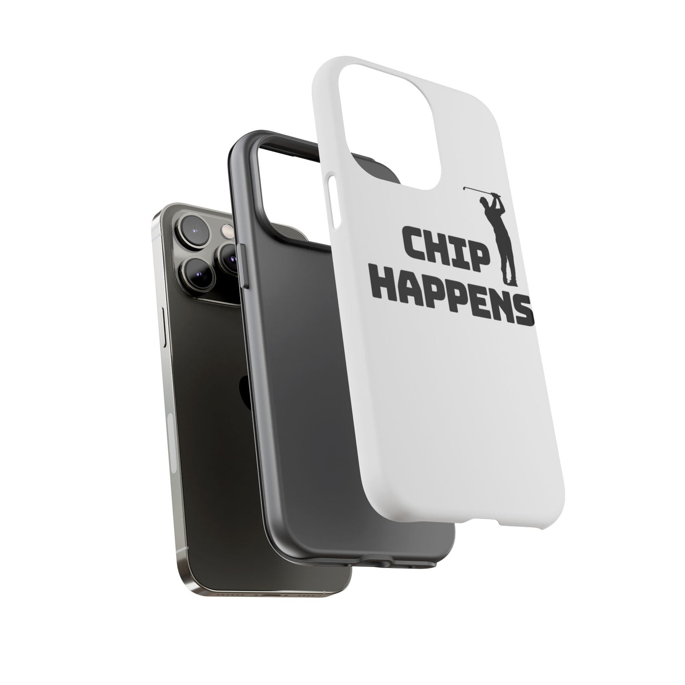 Golf Phone Case - 'Chip Happens' Tough Cases for Golf Lovers