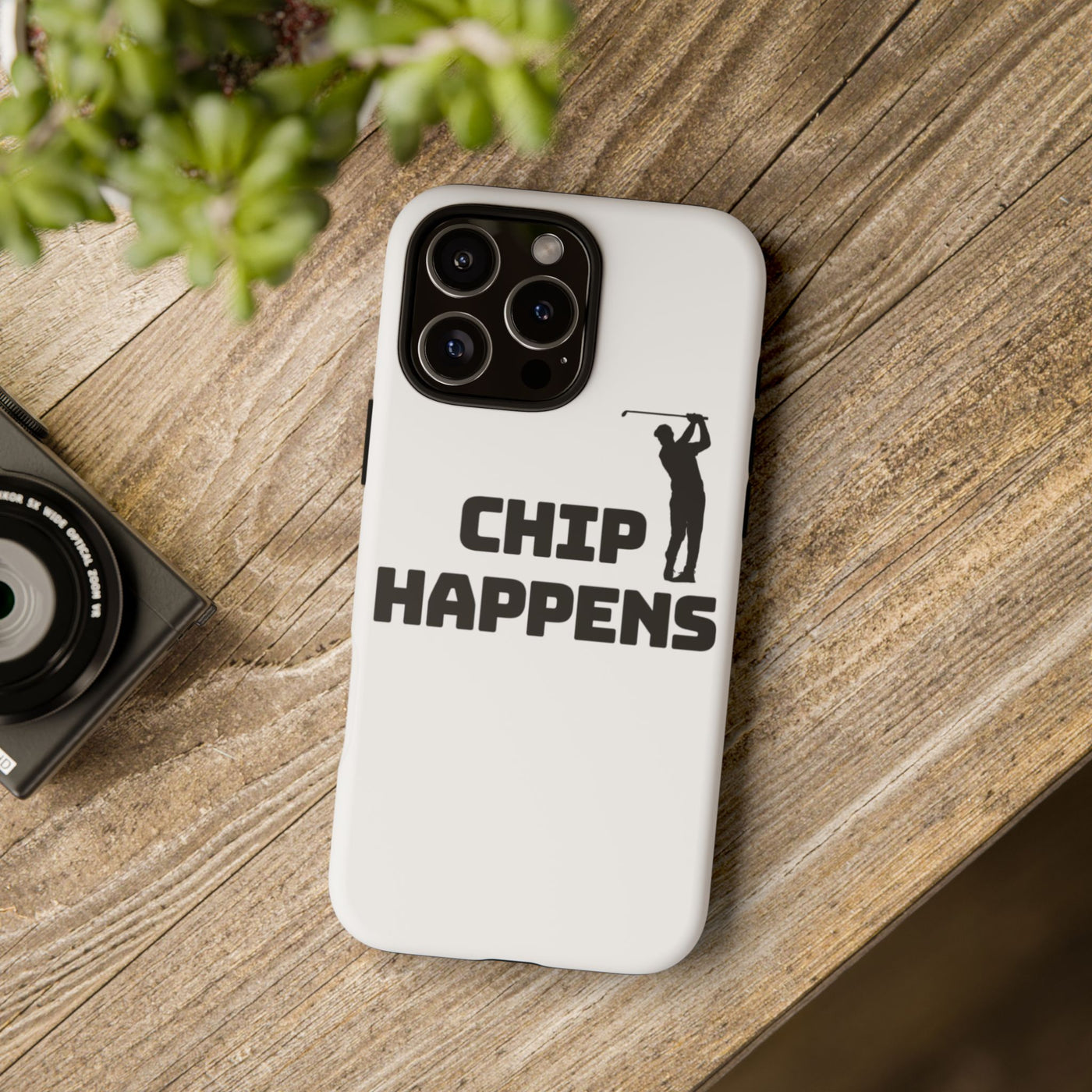 Golf Phone Case - 'Chip Happens' Tough Cases for Golf Lovers