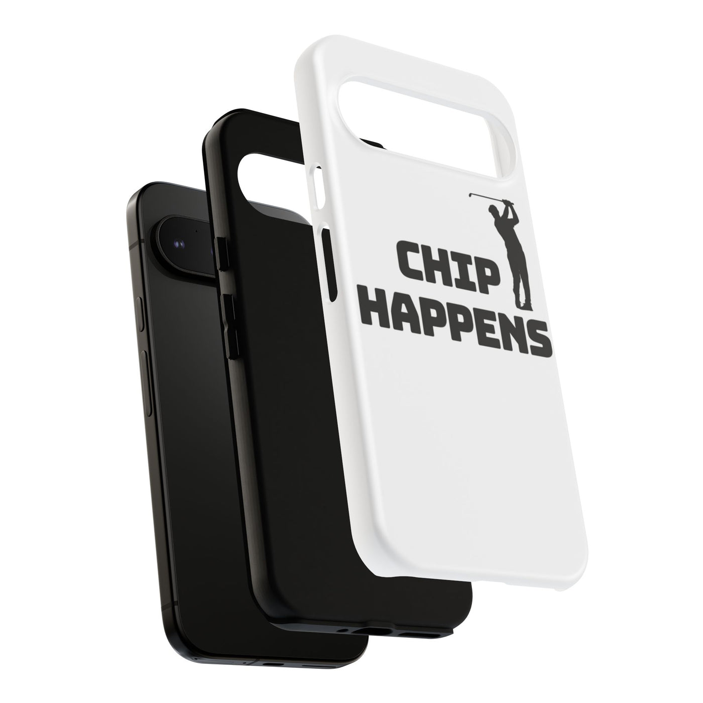 Golf Phone Case - 'Chip Happens' Tough Cases for Golf Lovers