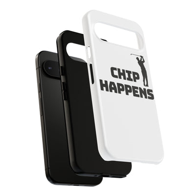 Golf Phone Case - 'Chip Happens' Tough Cases for Golf Lovers